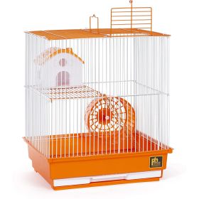 Prevue Pet Products Two Story Hamster Cage - Orange