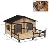 Dog House- Natural Wood (Swiship-Ship)Prohibited by WalMart